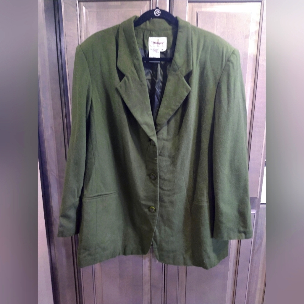 Worthington blazer olive or army green xxl